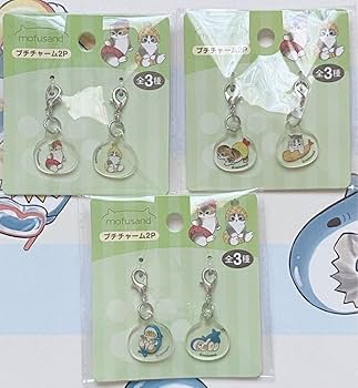 Amazon.co.jp: モフサンドプチチャーム2P3種セットサメにゃん